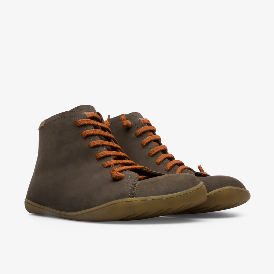 Camper Peu Green - Camper Mens Ankle Boots ||2367-NFYKB||